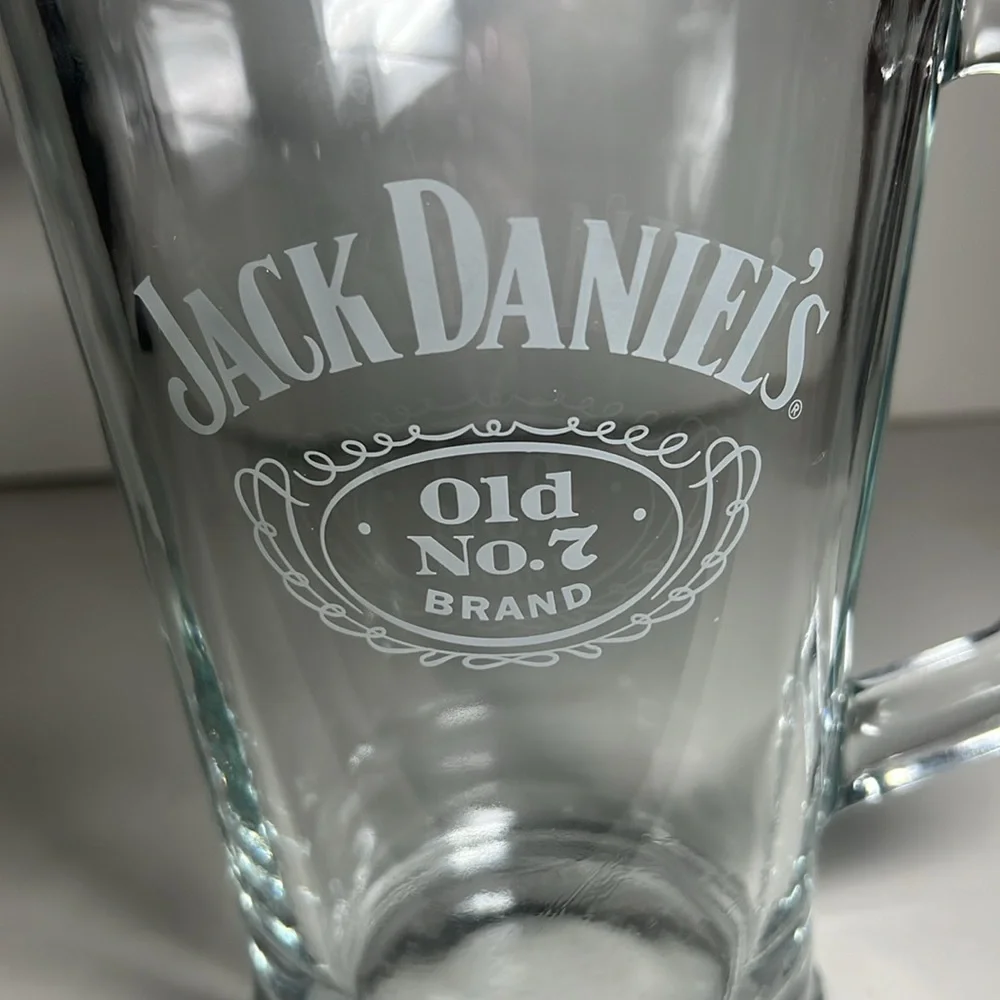 Jack Daniel’s Old No.7 Etched Glass Pitcher